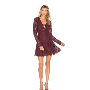 Lovers + Friends Mercury Fit & Flare Dress XS